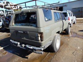 1987 TOYOTA 4RUNNER GREEN 2.4L MT 4WD Z19522